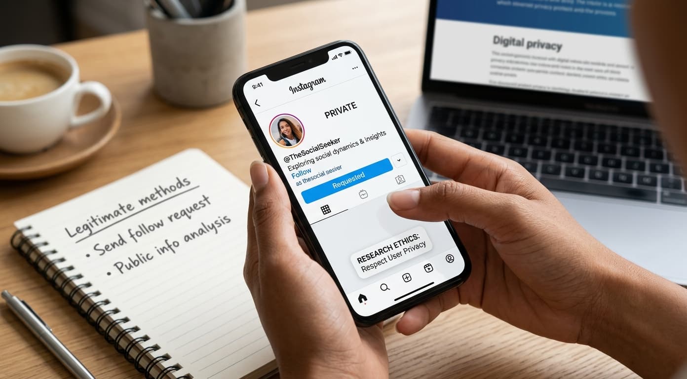 How to View Private Instagram Pages Safely